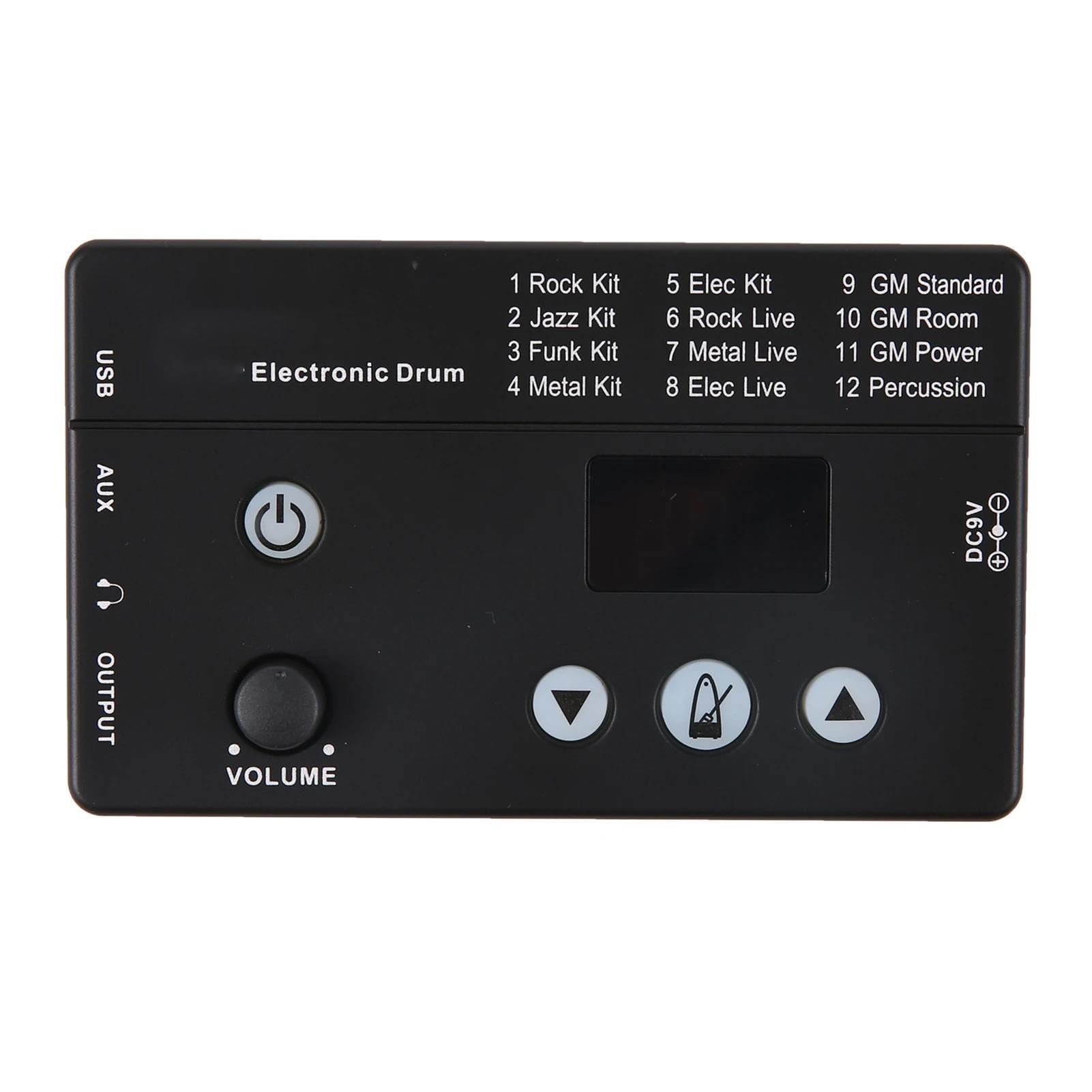 Perkusja Elektryczna 8-częściowy Zestaw Perkusji Elektronicznej Dla Początkujących Dorosłych Ze 144 Brzmieniami, Pedałami Hi-hat I Złączem USB MIDI