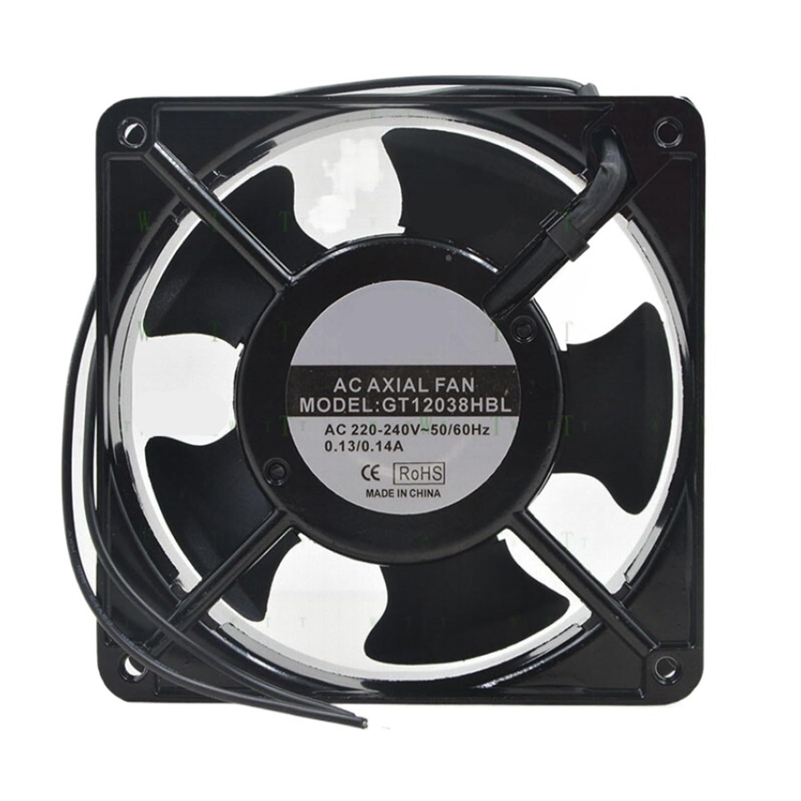 PEQYUACTE 12cm 220v Fan 0.14A 12038 GT12038HBL Fan