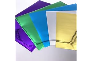 50Pcs Foil Transfer Sheets for Cricut