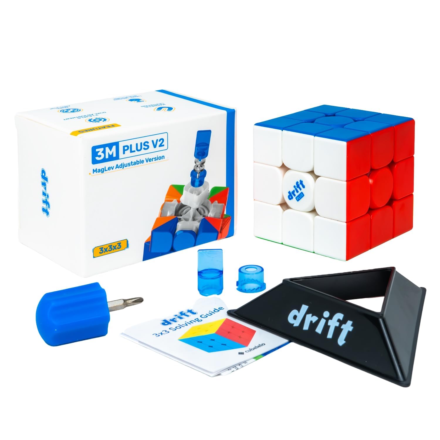 Cubelelo Drift 3M Plus v2 3x3 (MagLev) Magnetic Speedcube (New 2024 Version) | Cube for Kids Boys Girls Children Ages 4 5 6 7 8 & Above | Premium 3x3x3 for Speedcubing with Excellent Performance-image-13
