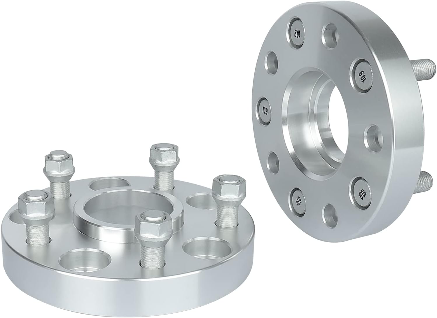 Haruma 5x5in Hubcentric Wheel Spacers 1inch 4cps 71.5mm Hub Bore for Jeep 2018-20 Wrangler JL JLU/2011-20 Grand Cherokee, 2012-20 Durango M14x1.5 Studs Accessories