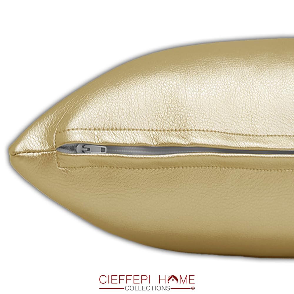 Cieffepi Home Collections Federa Copricuscino ECOPELLE (40 x 40 cm