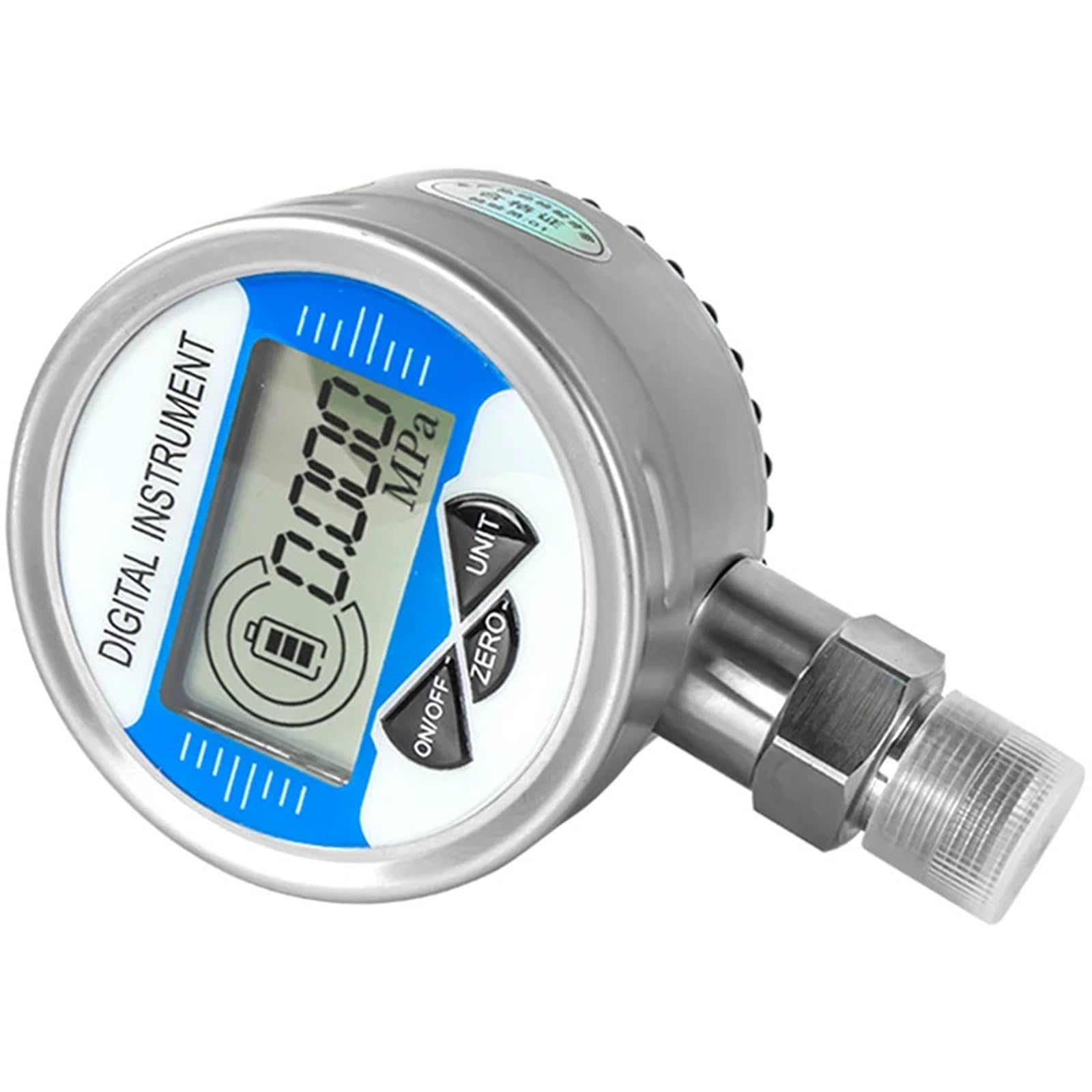 1 szt. 0,5% hydrauliczny miernik ciśnienia 60 mm cyfrowy manometr M20 * 1,5 ciśnieniomierz 0-5 Mpa 0-10 Mpa manometr mechaniczny (NPT1-2,0-10 MPa)