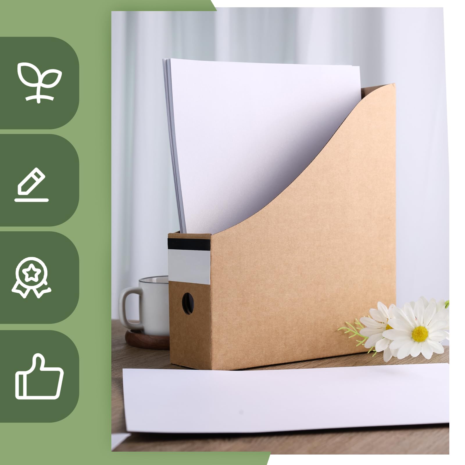 VGOODALL 100 hojas de papel perlado, DIN A4, blanco metalizado, papel para manualidades con brillo nacarado, 210 g/m²