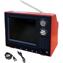 Mini-TV Retro Klein 720P Display   8 GB Speicher Spielzeug Vintage F  B ro