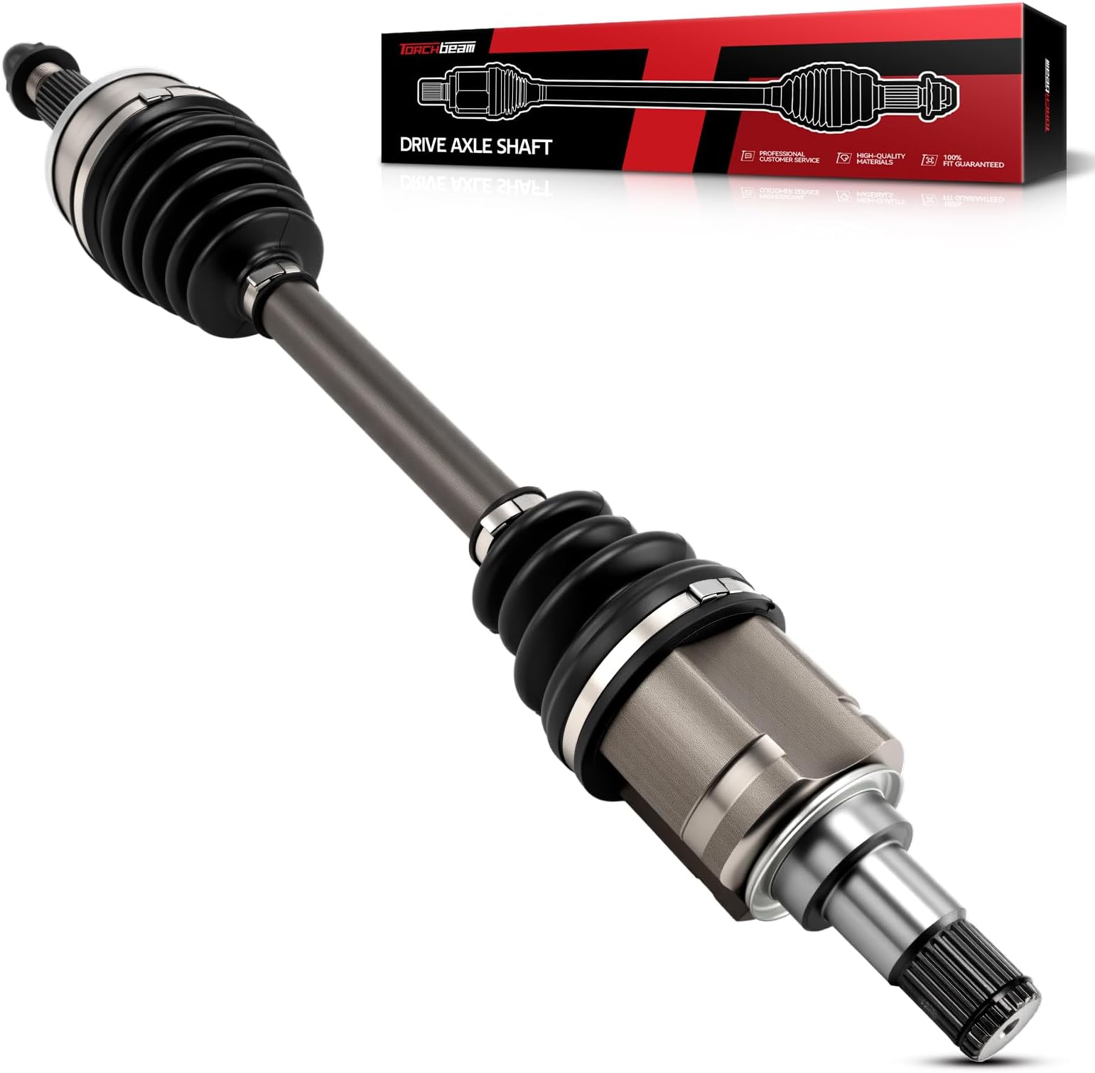 Torchbeam CV Axle Shaft Assembly Compatible with 2013-2018 R-A-V-4, 2014-2016 tC, Front Left CV Axle 66-5444