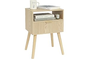 MaxSmeo Rustic Pine Nightstand