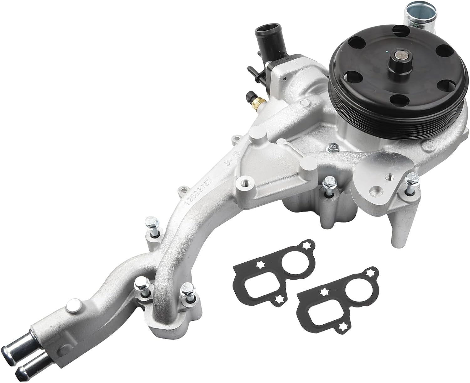 Dasbecan 12685257 Engine Water Pump compatible with Cadillac Escalade, Chevy Tahoe, Suburban, Silverado, GMC Sierra 1500, Yukon 2014-2020 Replaces 12623753 12668985