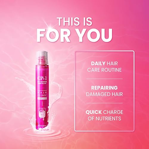 Miniatura 5 de CP-1 Juego de tratamiento capilar de queratina de 3 segundos, 20 unidades (0.4 fl oz cada uno), acondicionador profundo para cabello seco dañado,