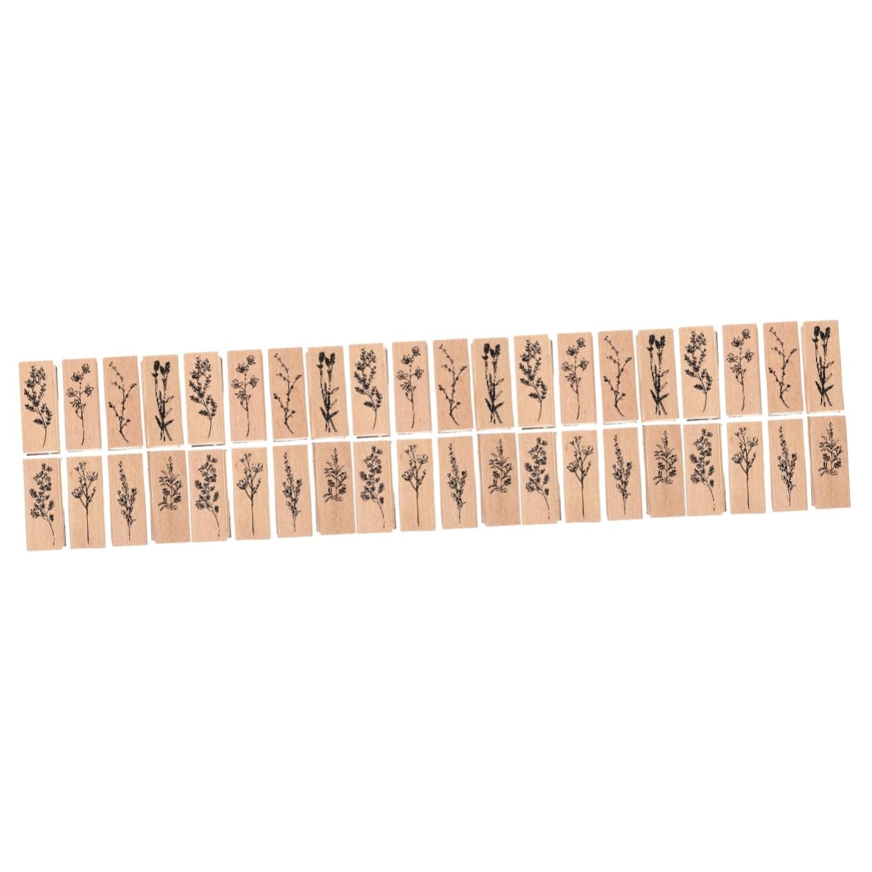 SHINEOFI 5 Sätze Briefmarke Stempel Stempelset Stamp Bastel Material Papier Lehrerstempel Alphabet Dekoration Bastelset Diy Tagebuch Stempel Kleine Holzstempel Hölzern 8 Stück * 5