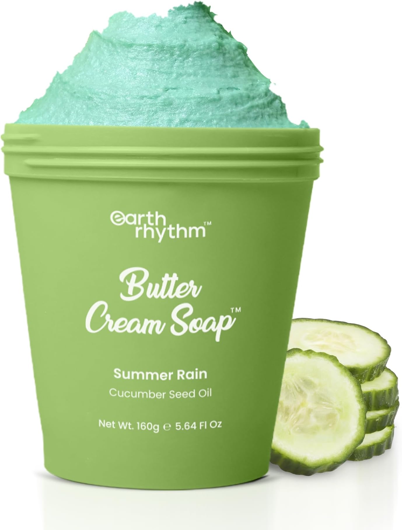 Butter Cream Soap, 48H Moisture, Gentle Cleanse, No Sulphates, No Phthalates – Summer Rain