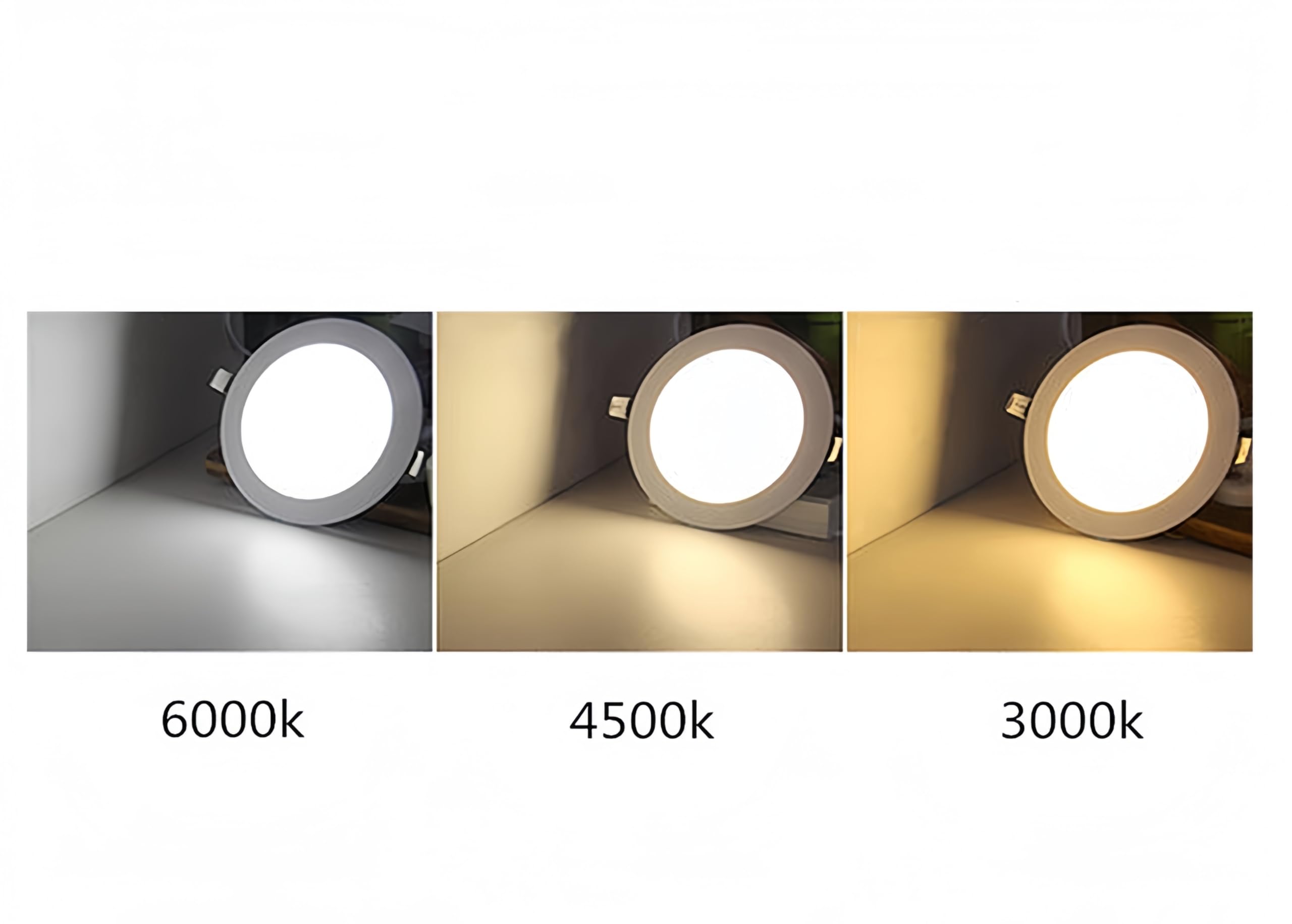 ONSSI Placa LED de Techo 20W 2000lm,Circular Φ220mm (Blanco Neutro,4000k) SuperSlim Panel Downlight LED Empotrado (Pack 5)