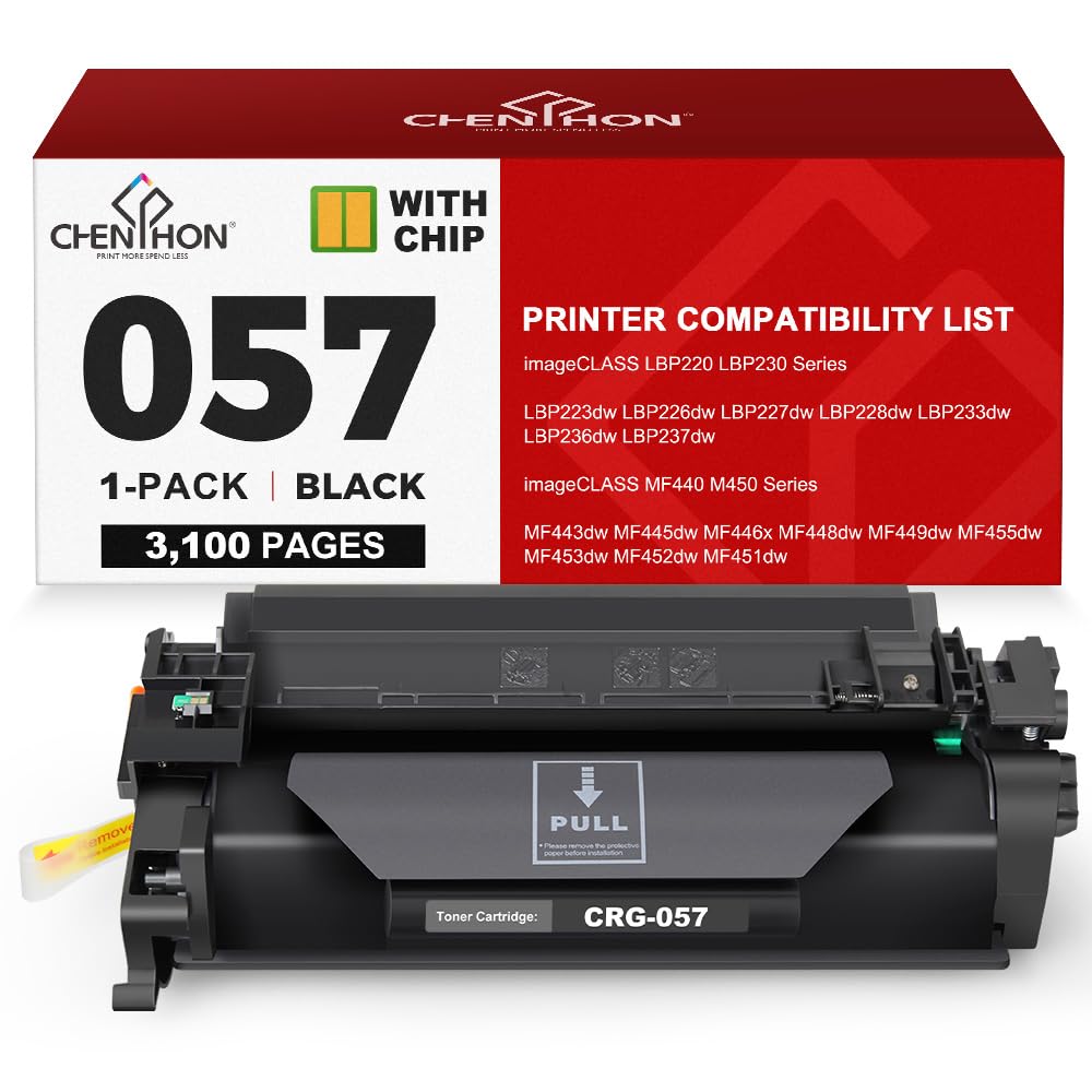 Amazon.co.jp: CHENPHON Canon 057互換トナーカートリッジ 1