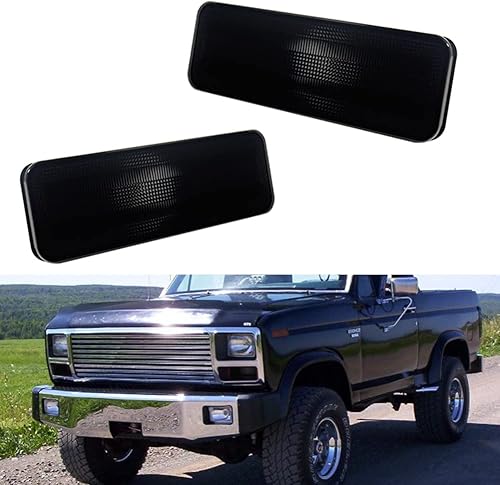 Tonsya Lente ahumada para Ford Bronco F150 F250 F350 de 1980 de 1980 de 1981 de 1981 de 1982 de 1983 de 1984 de 1985 y 1986 F150 de 1986, F2520101