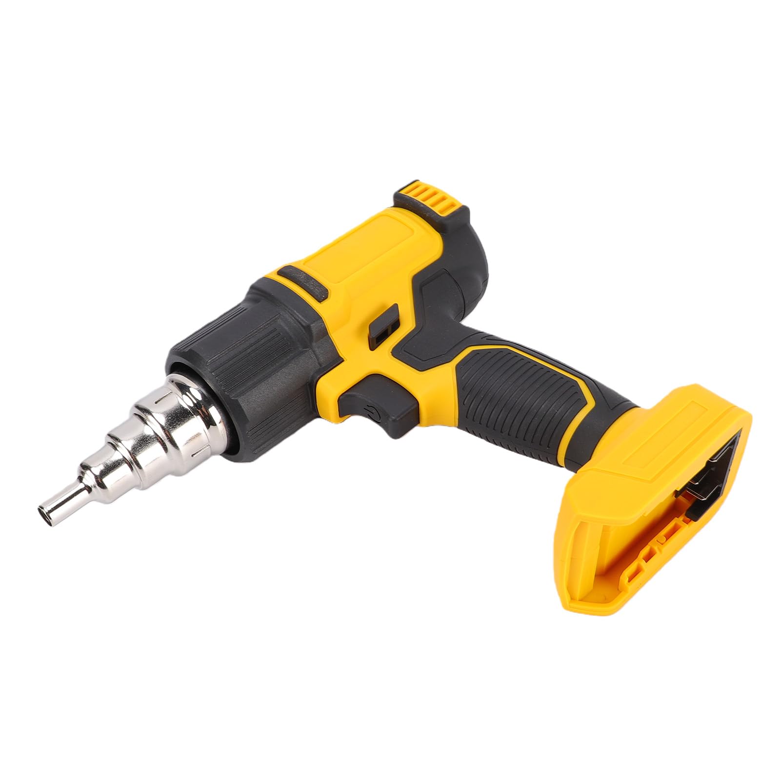 Pistola de Calor Inalámbrica, Calentamiento Rápido, Pistola Termorretráctil Compatible con Batería de 20 V, de Calor Portátil con 3 Boquillas para Tubos Retráctiles, Manualidades, Reparación