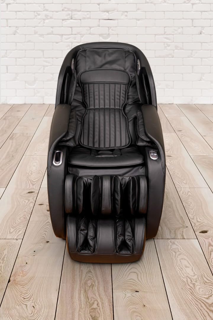 Sillón de masaje Active II con shiatsu y amasaje, 6 tipos de masaje, función de calefacción, presión de aire, gravedad cera, Bluetooth, control por voz