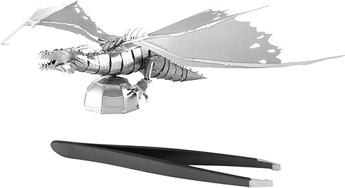 Metal Earth Fascinations Harry Potter Gringott Dragon 3D Kit de modelo de metal con pinzas disponible en Yaxa Costa Rica