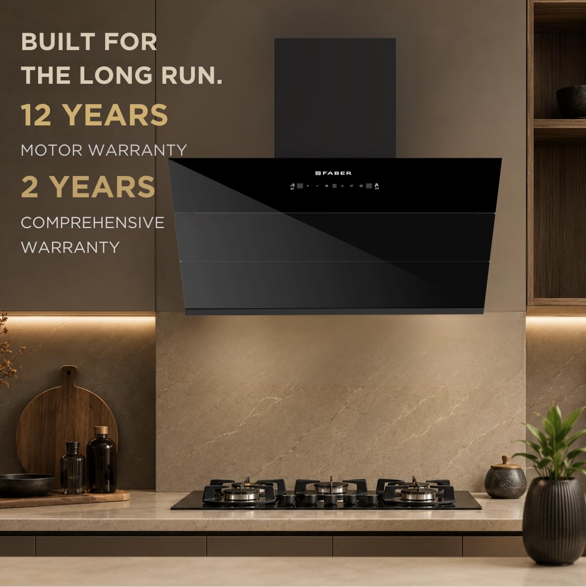 Faber Energy Chimney - Quiet & Efficient Kitchen Ventilation -8