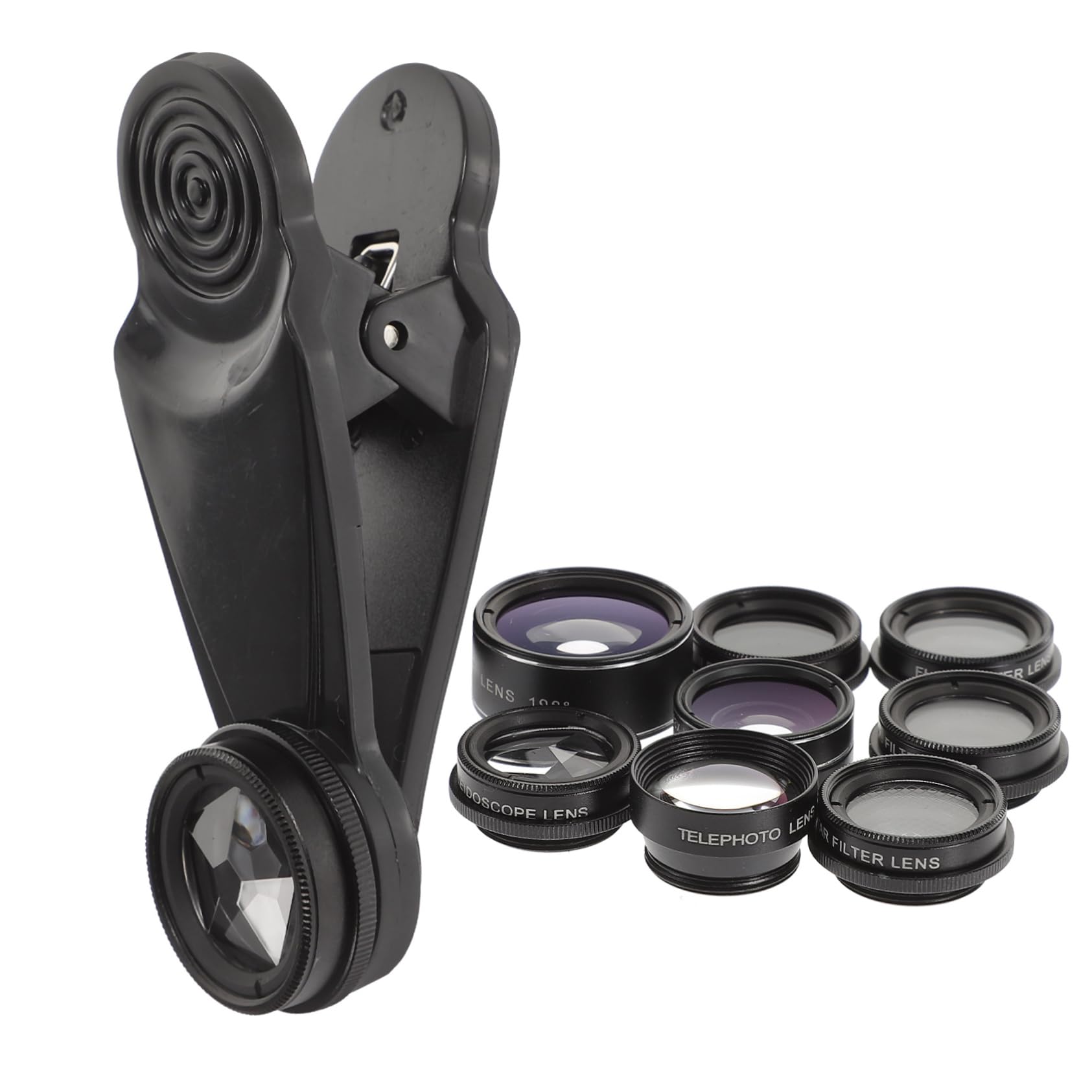 Kit De Lentes Cámara De Teléfono Móvil Lente Ojo De Pez Profesional para Cámara De Teléfono para Fotografía De Paisajes Móvil