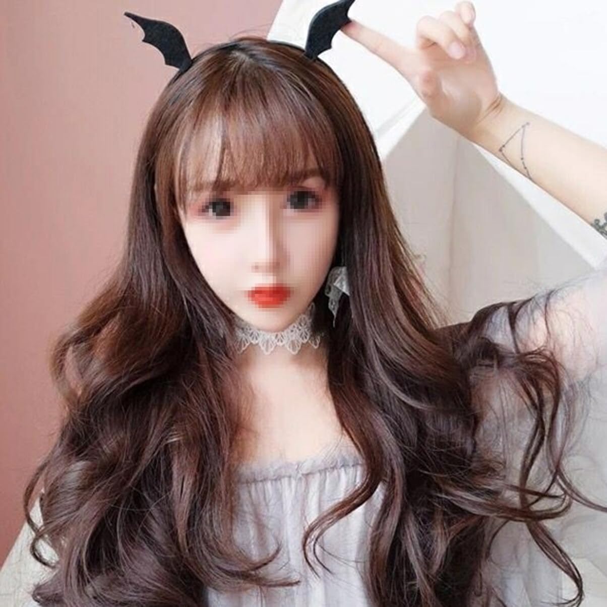 Luxshiny Devil Wings Hair Clip Set - 6 Black Non Woven Clips for Halloween Party Use Cute Bat Wing Barrettes for Girls and Women - Image 2