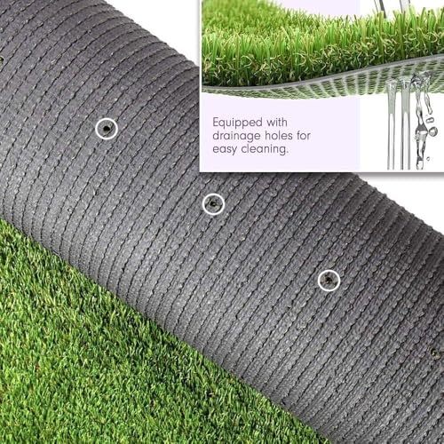 Image of Petgrow Artificial Synthetic Grass Turf 5FTX8FT(40 Square FT)
