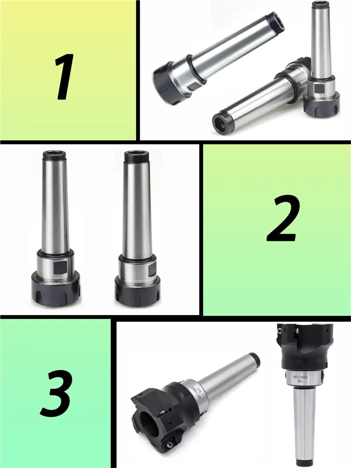 MT2 MT3 MT4 FMB22 FMB27 FMB32 Portautensili M16 Mt Fmb Portautensili Per Fresa Frontale Mandrino Per Tornio Bap 400r 300r 1604(MT4-FMB27 M16)