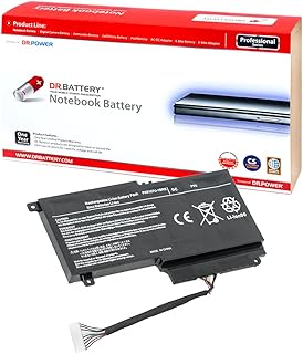 DR. BATTERY PA5107U-1BRS Laptop Battery Compatible with Toshiba Satellite P55 L50 S55 S55t L40-A L55 L40D L45D L50-A S55-A5295 S50-A-00G P55-A5312 S55-A5295 S55t-A5237 S55t-A5389 [14.4V / 43Wh]