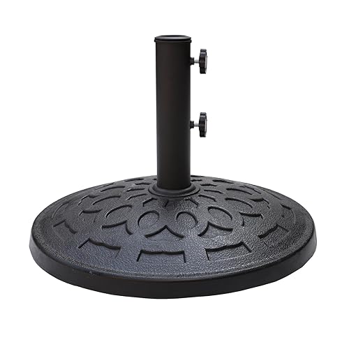 42 lb Heavy Duty Round Patio Base Stand for Outdoor