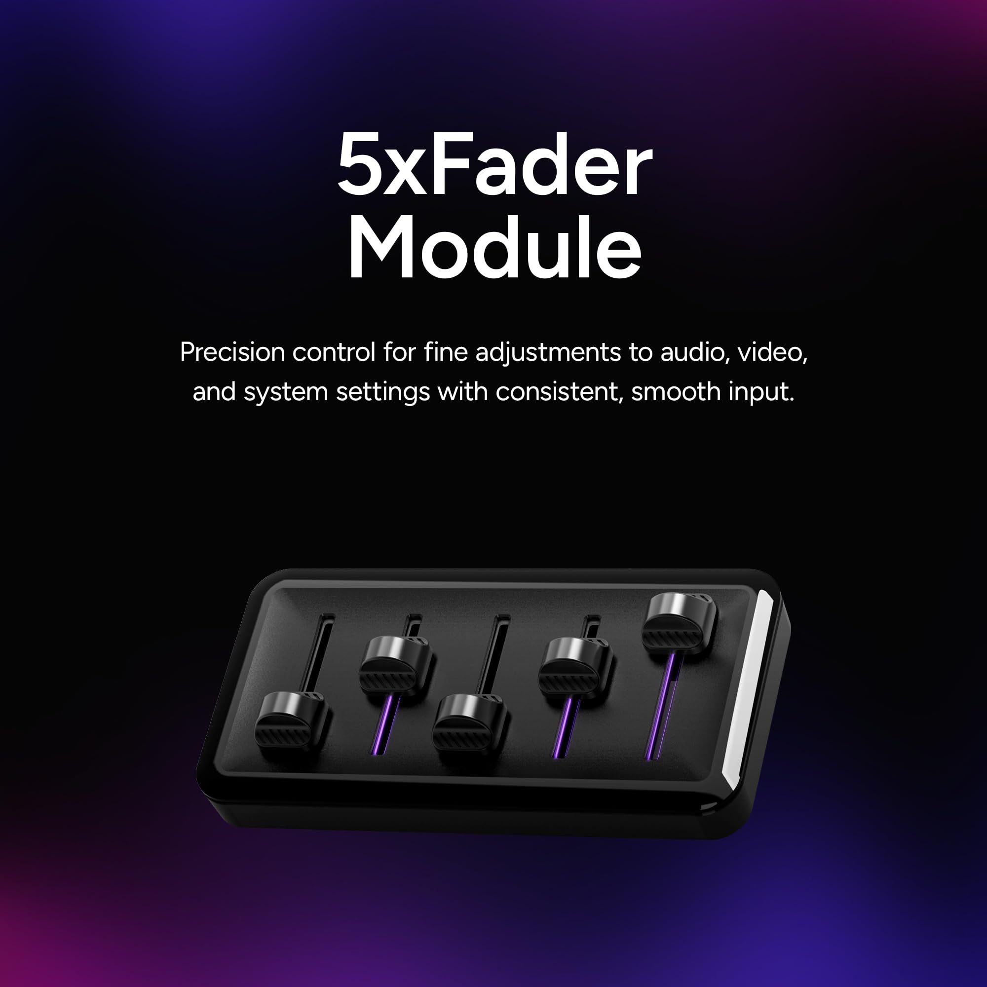 Cooler Master MasterHUB Creator Kit: Freeform 2.0 modulare Plattform – ermöglicht es Ihnen, mit Basis, 15 Tasten IPS-Display, 2 x Roller und 5 x Fader-Modulen anzupassen – Stärkung Ihres Workflows | Streaming & Content Creation, 15 IPS Display Keys, 5 Fad