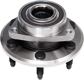 TUCAREST 513277 Front Rear Wheel Bearing and Hub Assembly Compatible With Buick Enclave Chevrolet Traverse GMC Acadia Limited Saturn Outlook [6-Stud Hub]