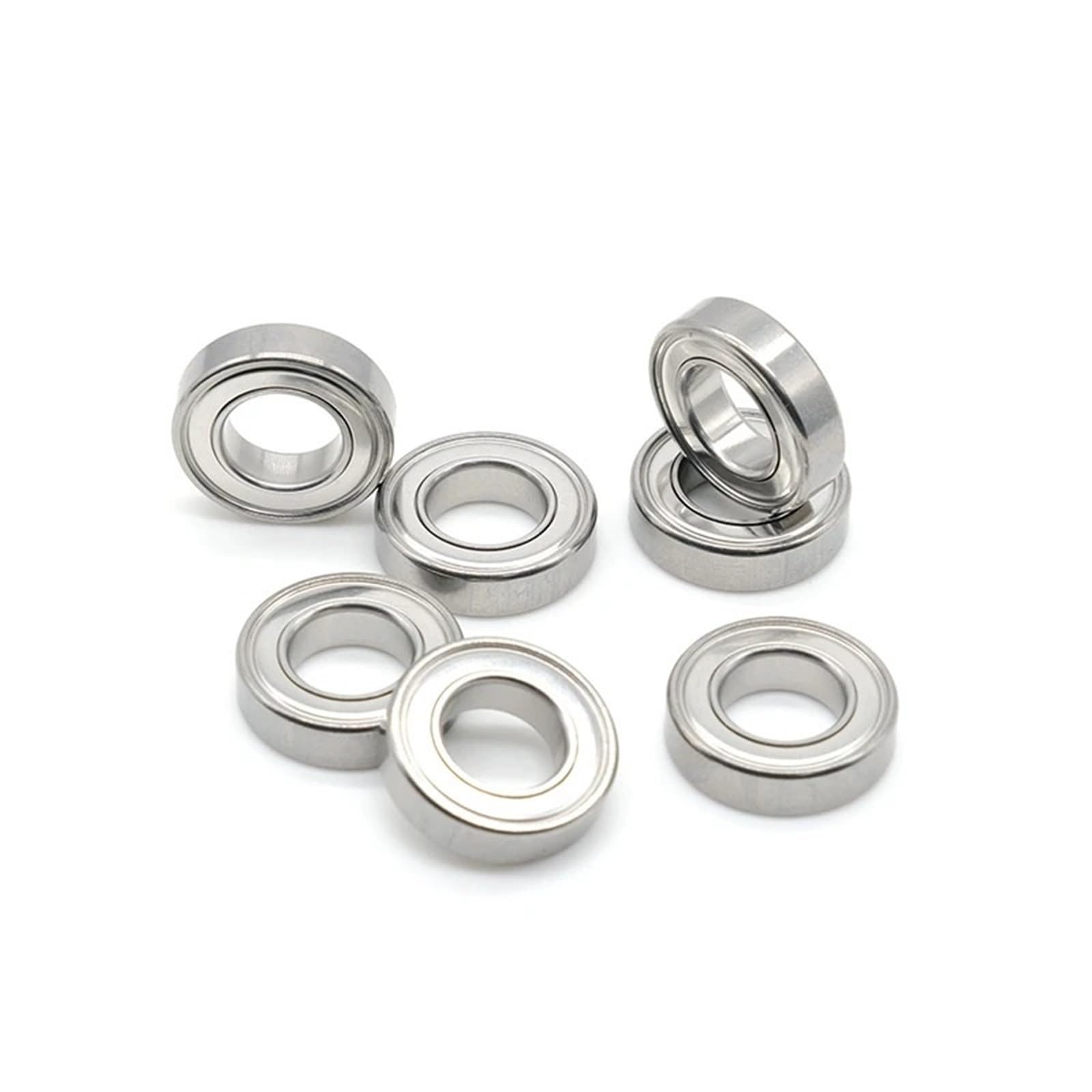 Rodamiento de acero inoxidable S6700ZZ, 10 x 15 x 4 mm, sección delgada, 6700 Z ZZ, 10 unidades