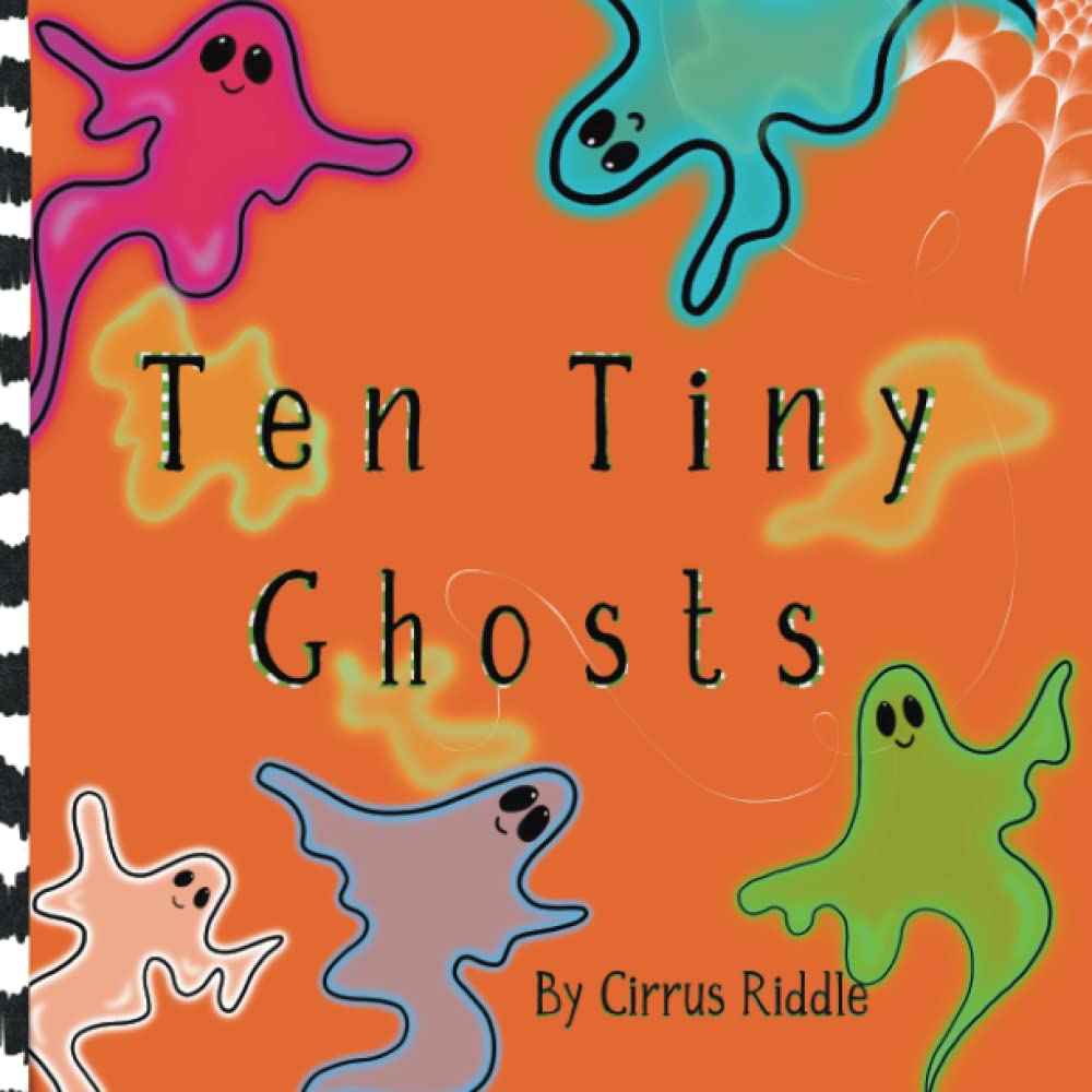 Ten Tiny Ghosts: Ghost Book for Toddlers, Educational Story Books for 3-6 Year Olds.