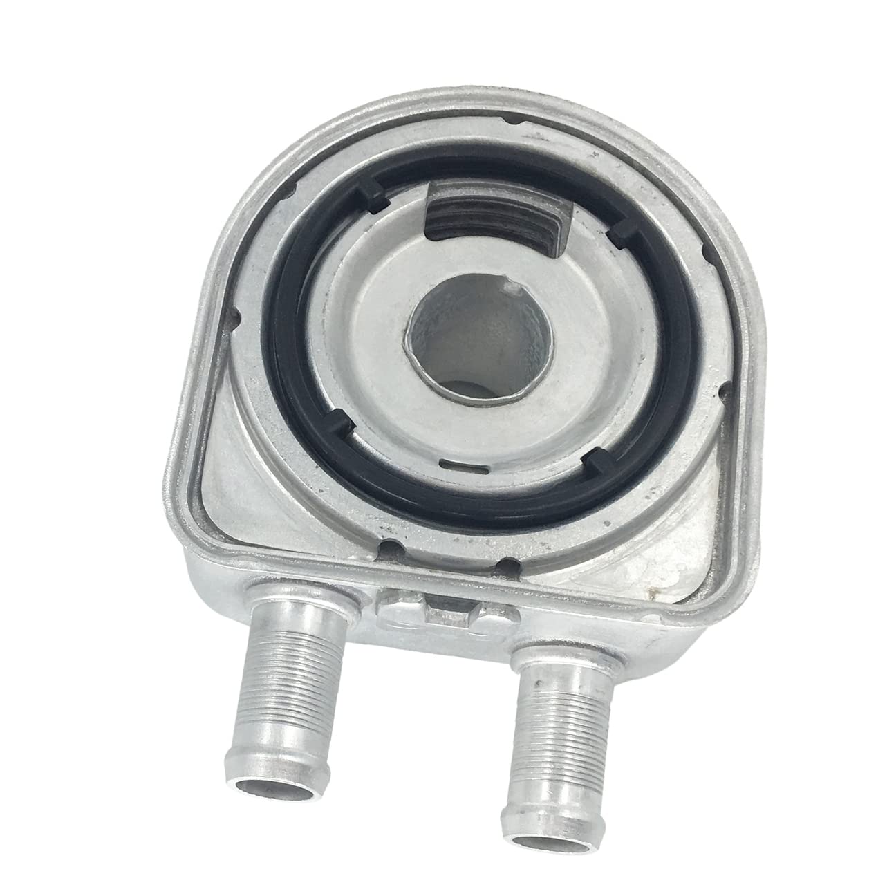 Engine Oil Cooler Compatible with 2010-2018 Hyundai Santa Fe Genesis Coupe Sonata Tucson Compatible with 2007-2018 Kia Magentis Optima Sorento Sportage Replace OEM: 264102G000, 2641025402 2.0L 2.4L L4