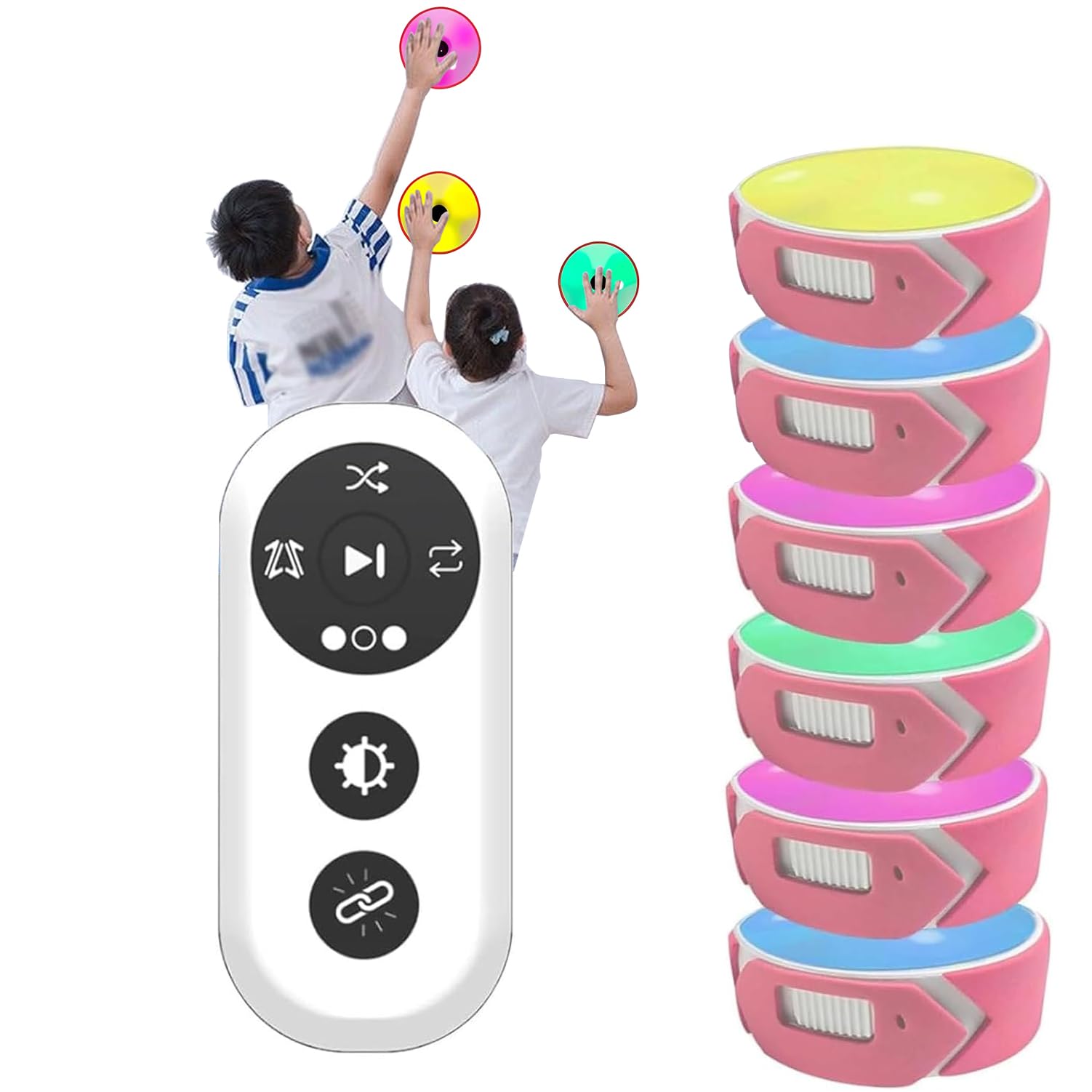 Hsrg Light Reaction Training Pod, Agile Fitness Illuminate Training With Reaction-Enhancing Speed And Agility Tools, For Football Baseball Basket Ball, Fitness, Boxing, Athletes, Coaches, Gym Physic