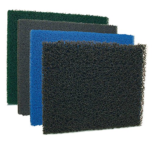 Lifegard Aquatics AquaMesh Progressive Filter Media- Blue- 19.5" x 24"