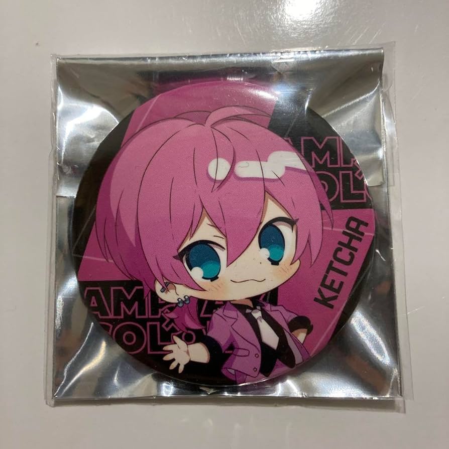 AMPTAKxCOLORS けちゃ 缶バッジ AMPTAKxCOLORS けちゃ 缶バッジ 2nd 48