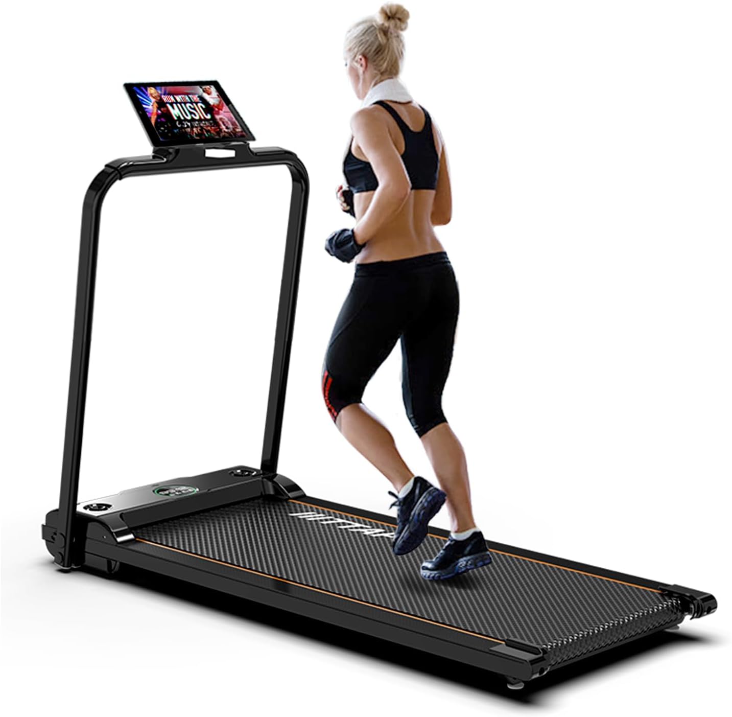 mione Multifunctional Folding Electric Treadmill:3.8HP Powerful Motor Cardio Equipment Treadmill Speed 0-6Km/Hr/Max User Weight 120 Kg Unleashing the Ultimate Home Fitness Experience