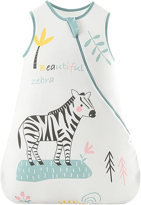 ZIGJOY Nursery,Bedding,Blankets & Swaddlers,Swaddles ZIGJOY Baby Winter Sleeping Bag 2.5 TOG Sleeveless Newborn Wearable Blankets with 2-Way Zipper Cotton Sleepsack Suitable for Baby Girl Boy 12-24 Months