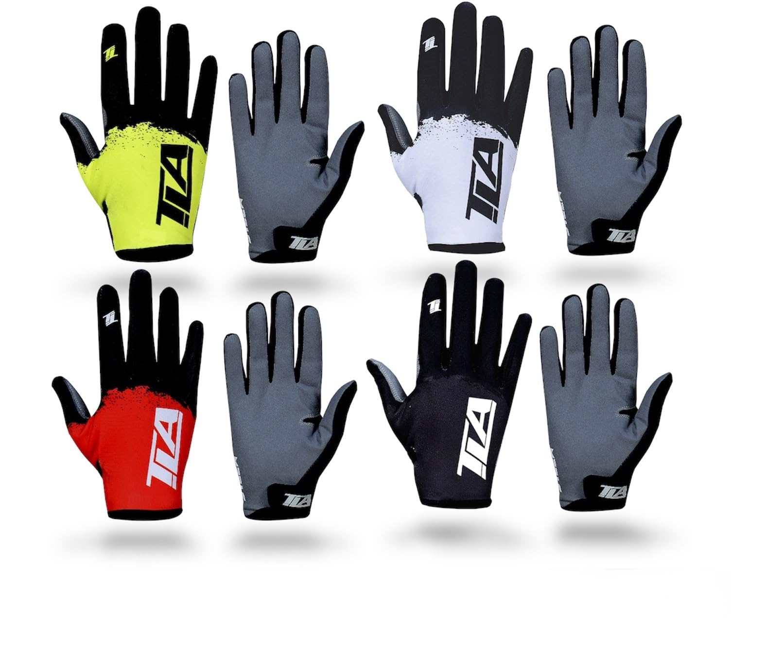 TLA STEEX guantes de motocross, mtb enduro, trial, bmx, hombre, mujer y niño, Ropa de moto y bicicleta. Guantes moto y ciclismo, verano, elásticos, ligeros, transpirables y resistentes al desgaste.