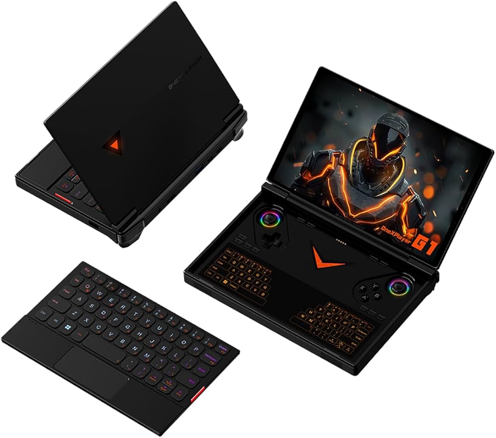 ONE XPLAYER G1 Handheld PC with AMD Ryzen AI 9 HX 370, 2-in-1