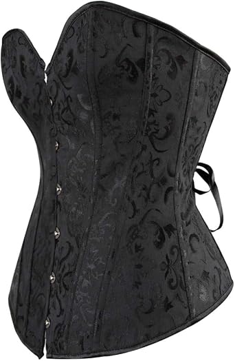 Hengzhifeng Gothic Brocade Women Boned Corsets Bustiers Top