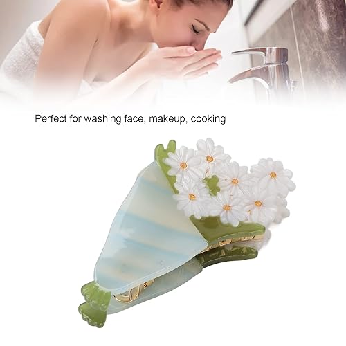 Miniatura 6 de Clip para el cabello, pinza para el cabello con sujeción fuerte para mujeres para cabello grueso o regalos de festivales (buquet)