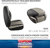 Vista 3 de Springfield 1041634-1 Fish Pro 1 Asiento carbón/gris