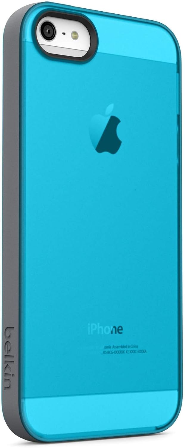 Belkin Grip Candy Sheer Case for iPhone 5 / 5S and iPhone SE (Turquoise)