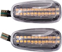 Vista 1 de Lente transparente ámbar LED dinámico marcador lateral luz intermitente para Opel Zafira A 1999-2005 Astra G 1998-2009