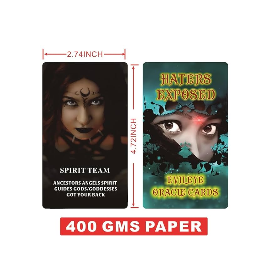 Amazon.co.jp: ZHQGYN イーブルアイ オラクルカード 嫌悪者たち
