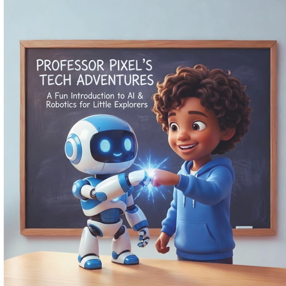 PROFESSOR PIXEL'S TECH ADVENTURES: A Fun Introduction to AI & Robotics for Little Explorers (The Professor Pixel Chronicles)