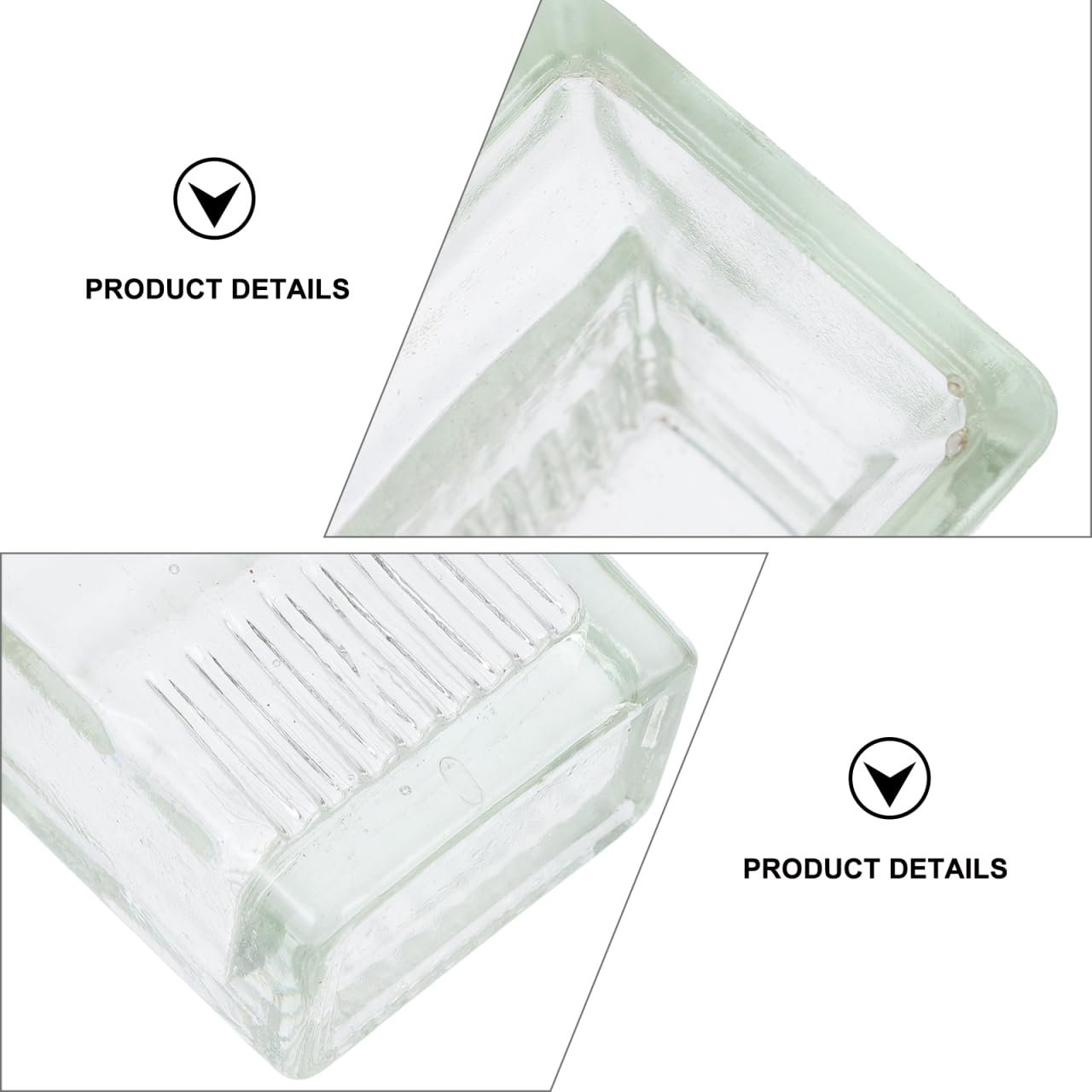 Tarro de Tinción de Vidrio Transparente para Laboratorio Capacidad Para 9 Portaobjetos Recipiente de Tinción con Tapa Ideal para Experimentos Científicos y Teñido de Muestras