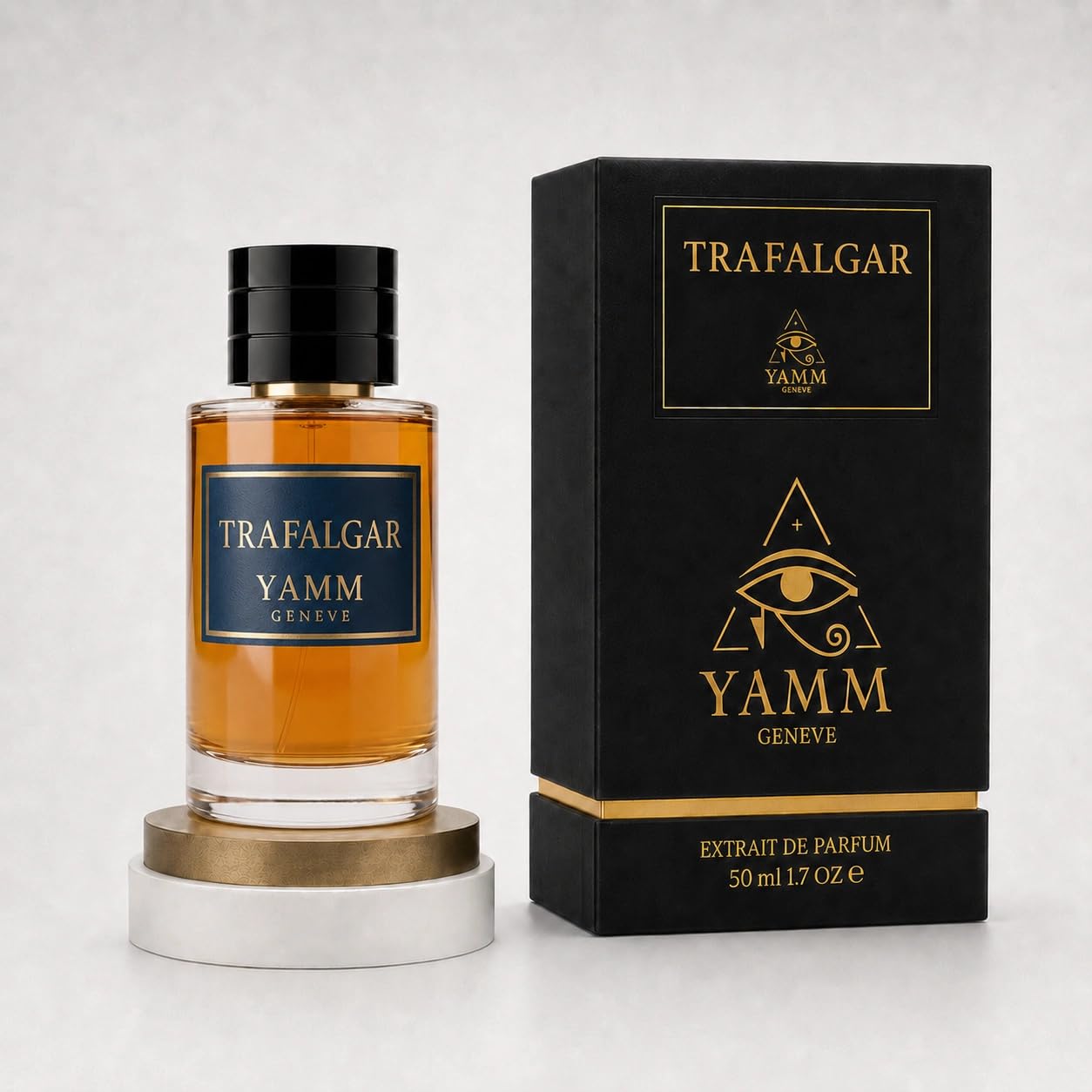 Trafalgar – Extrait de Parfum – Fruits Rouges & Musc – 50 ml | Accord fruité musqué, juteux et velouté, à la tenue durable, avec framboise, cassis, fraise, mandarine et patchouli.