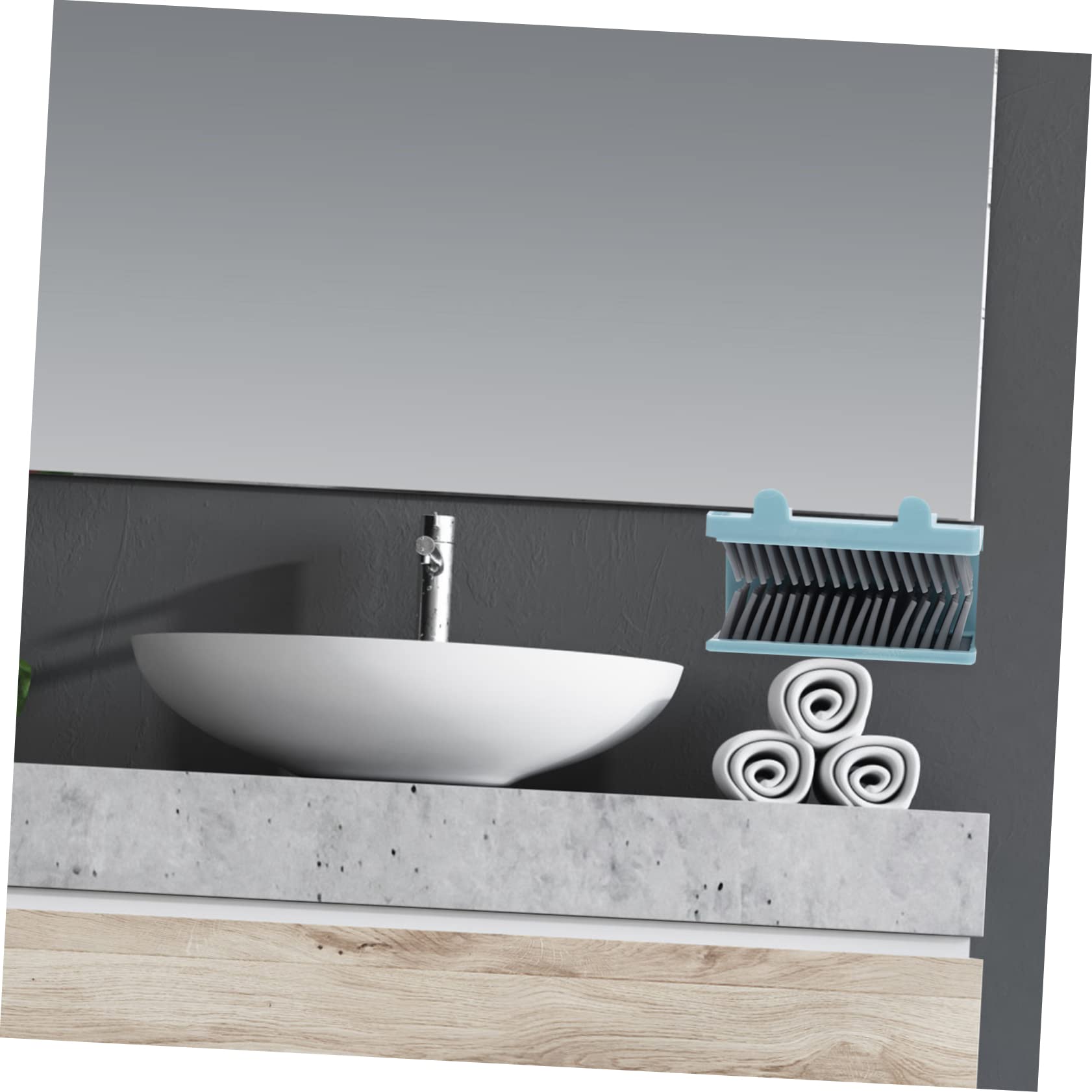 Uonlytech 5stücke Wall Mounted Haarfänger Für Duschablauf Haarfalle Mit Schönem Design Und Praktischen Ohren Für Moderne Badezimmer-Dekoration